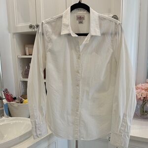J. Crew White Button Down Shirt